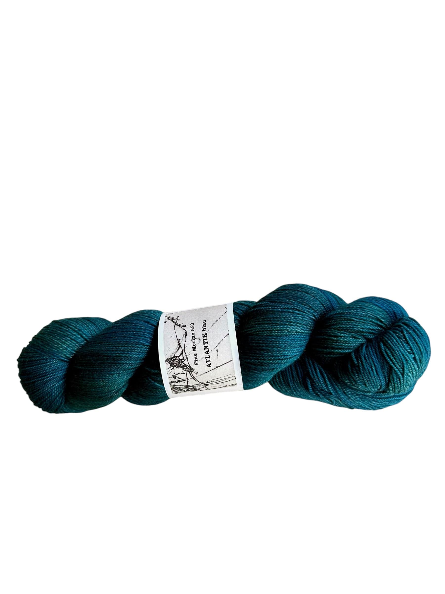 Atelier Franziska Uhl Atelier Franziska Uhl Fine Merino 550 ATLANTIK blau