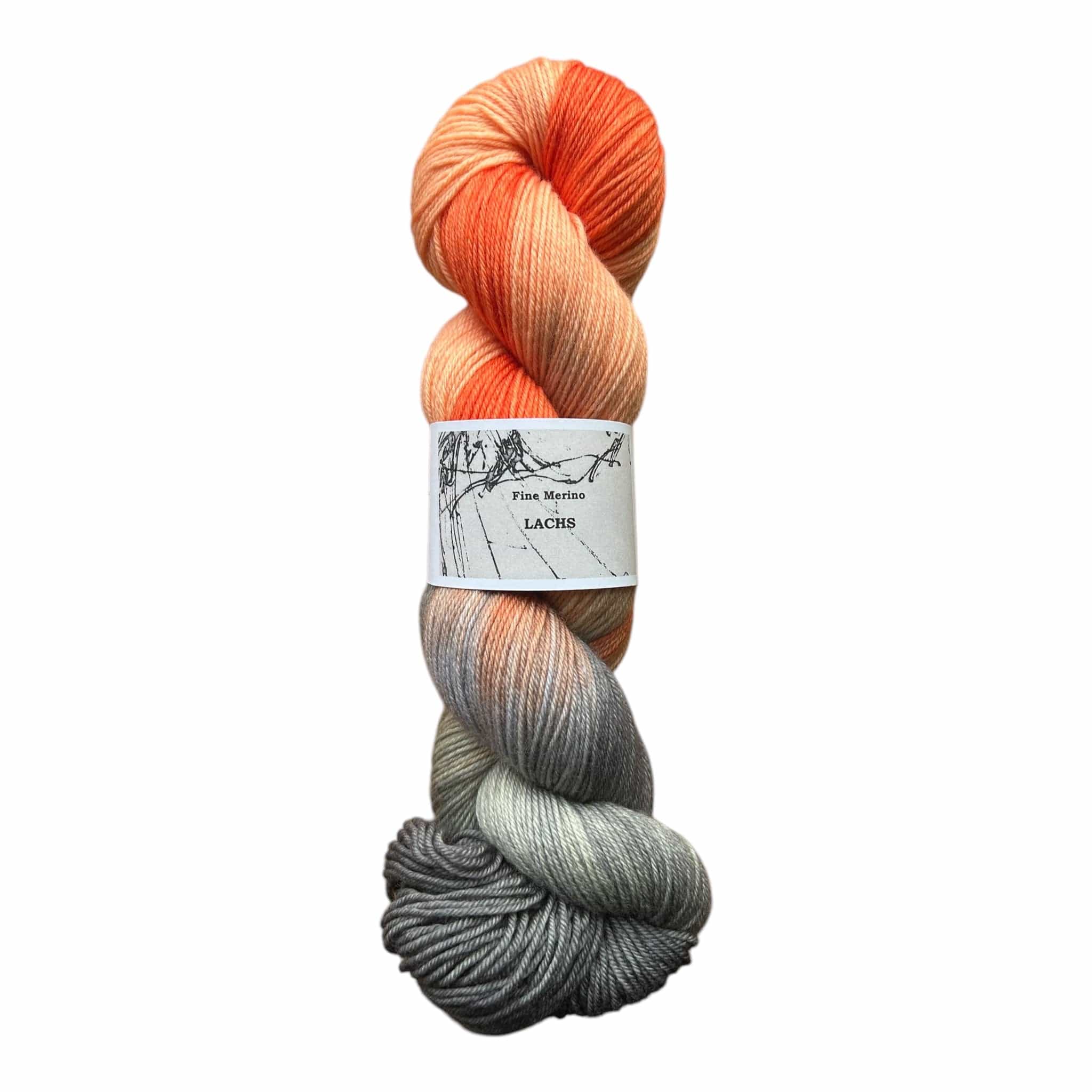 Atelier Franziska Uhl Atelier Franziska Uhl Fine Merino Sock Lachs