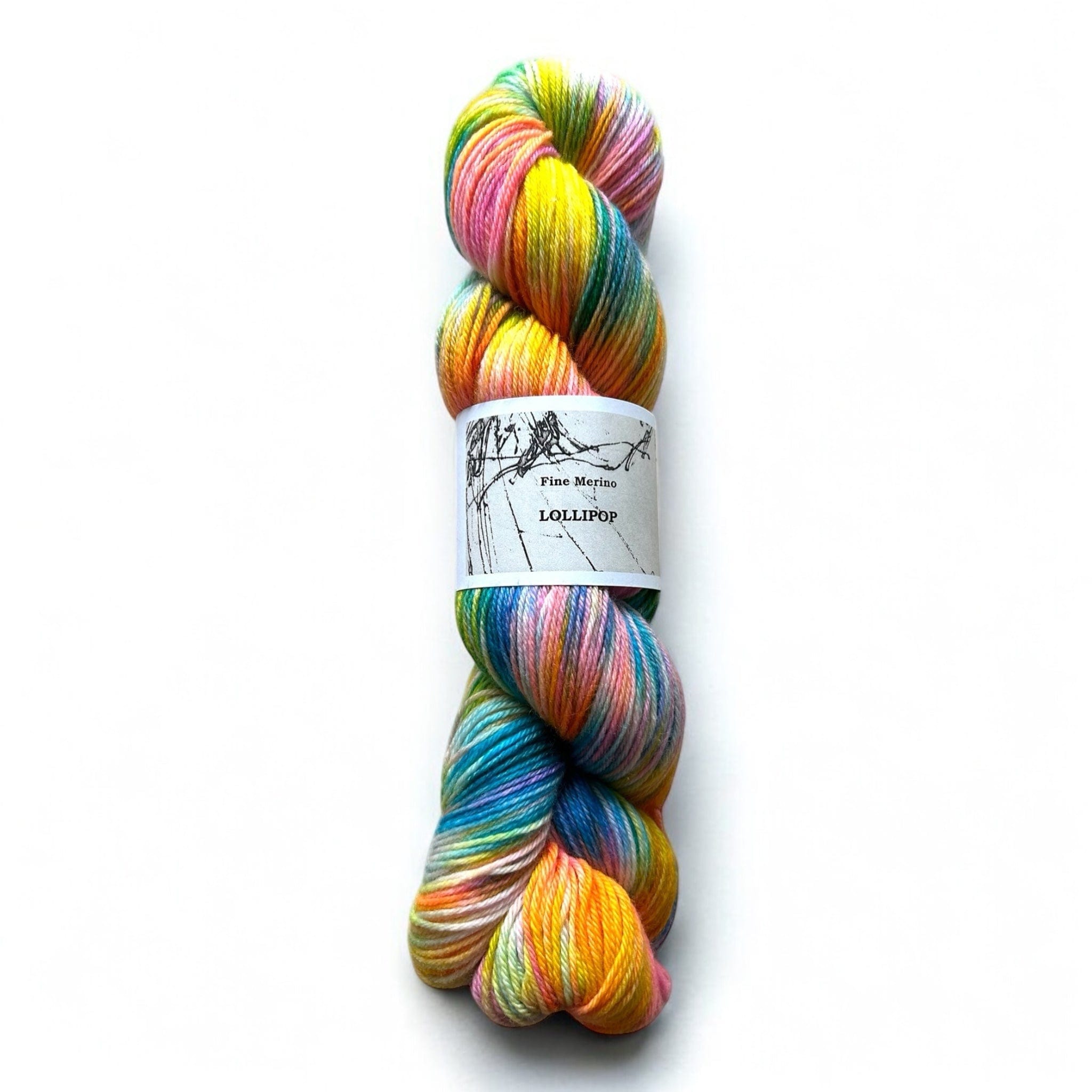 Atelier Franziska Uhl Atelier Franziska Uhl Fine Merino Sock Lollipop