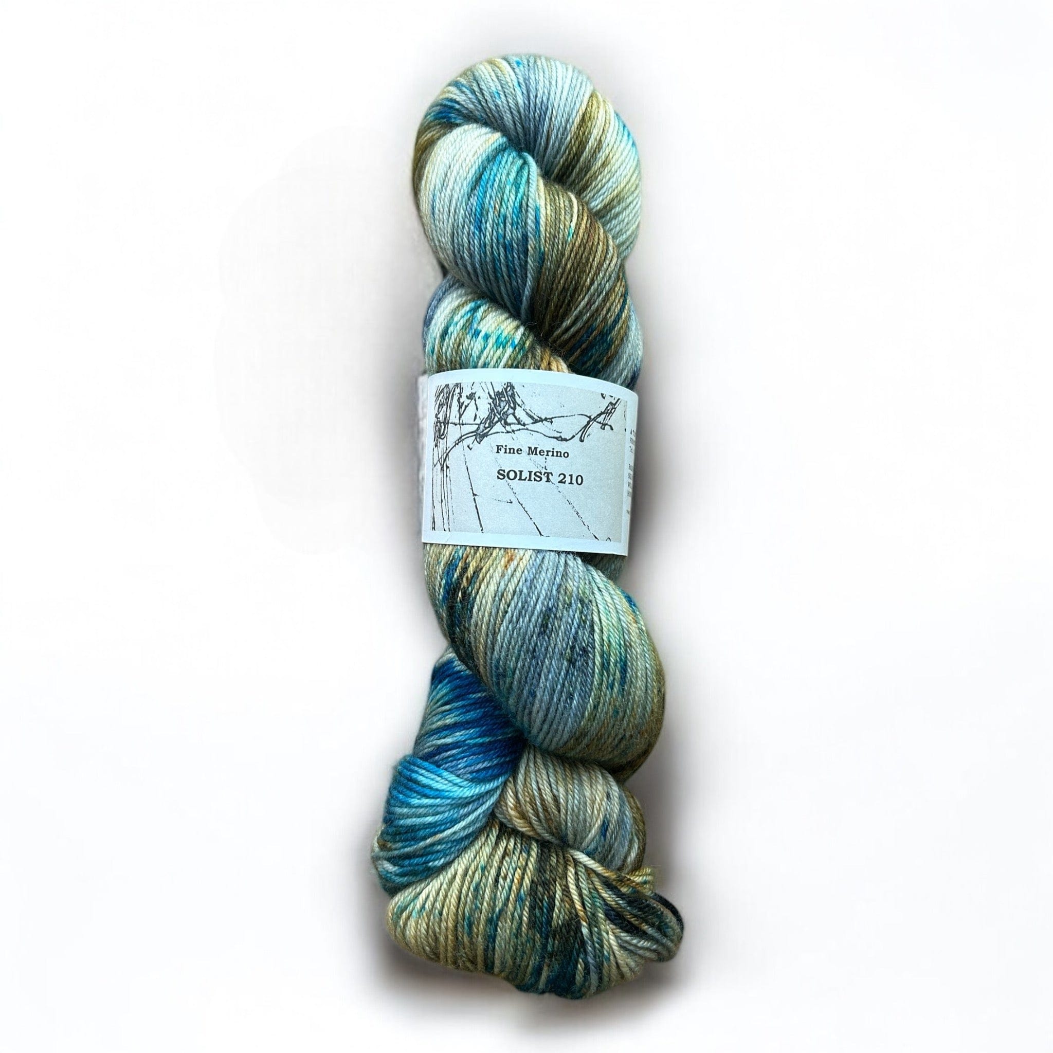 Atelier Franziska Uhl Atelier Franziska Uhl Fine Merino Sock Solist 210