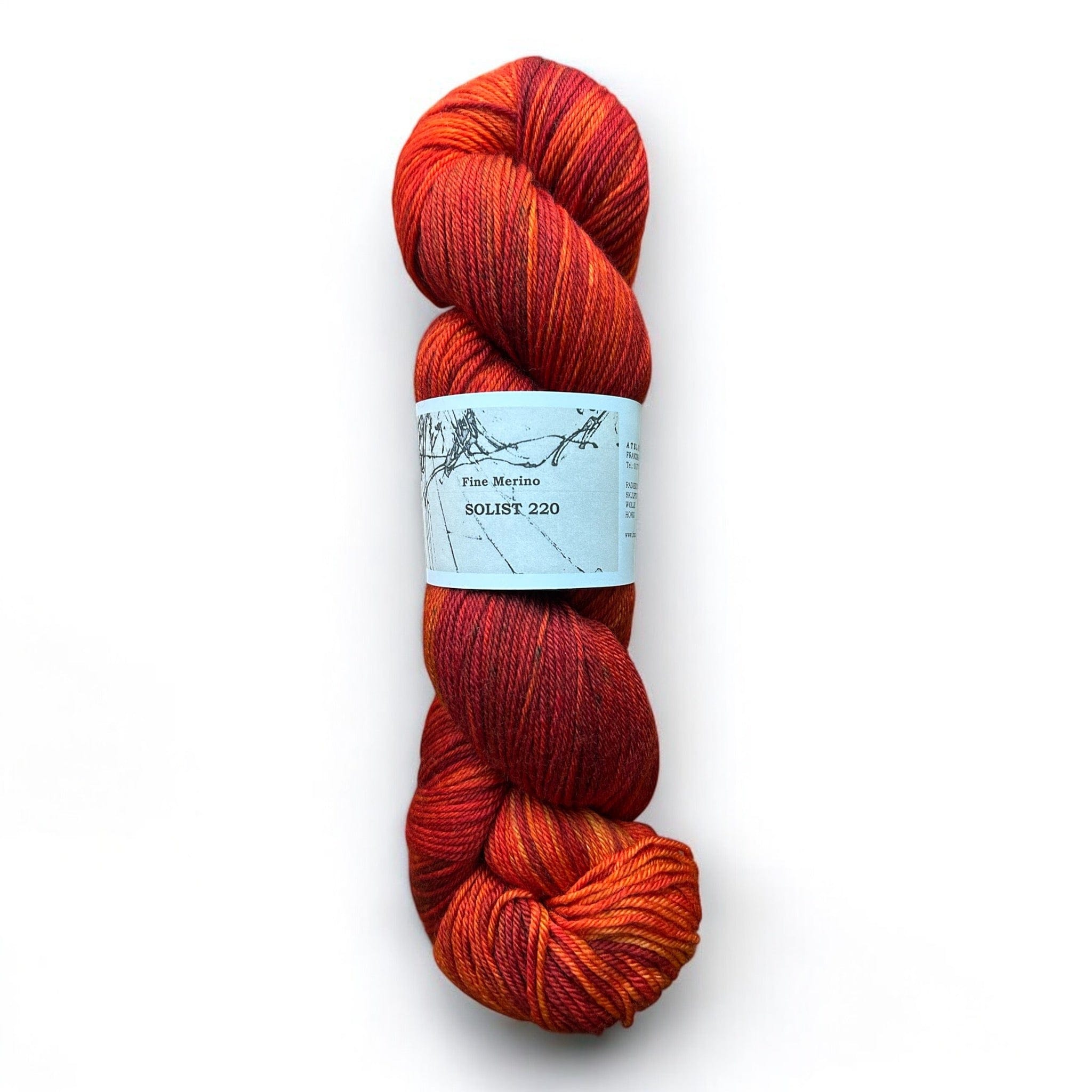 Atelier Franziska Uhl Atelier Franziska Uhl Fine Merino Sock Solist 220