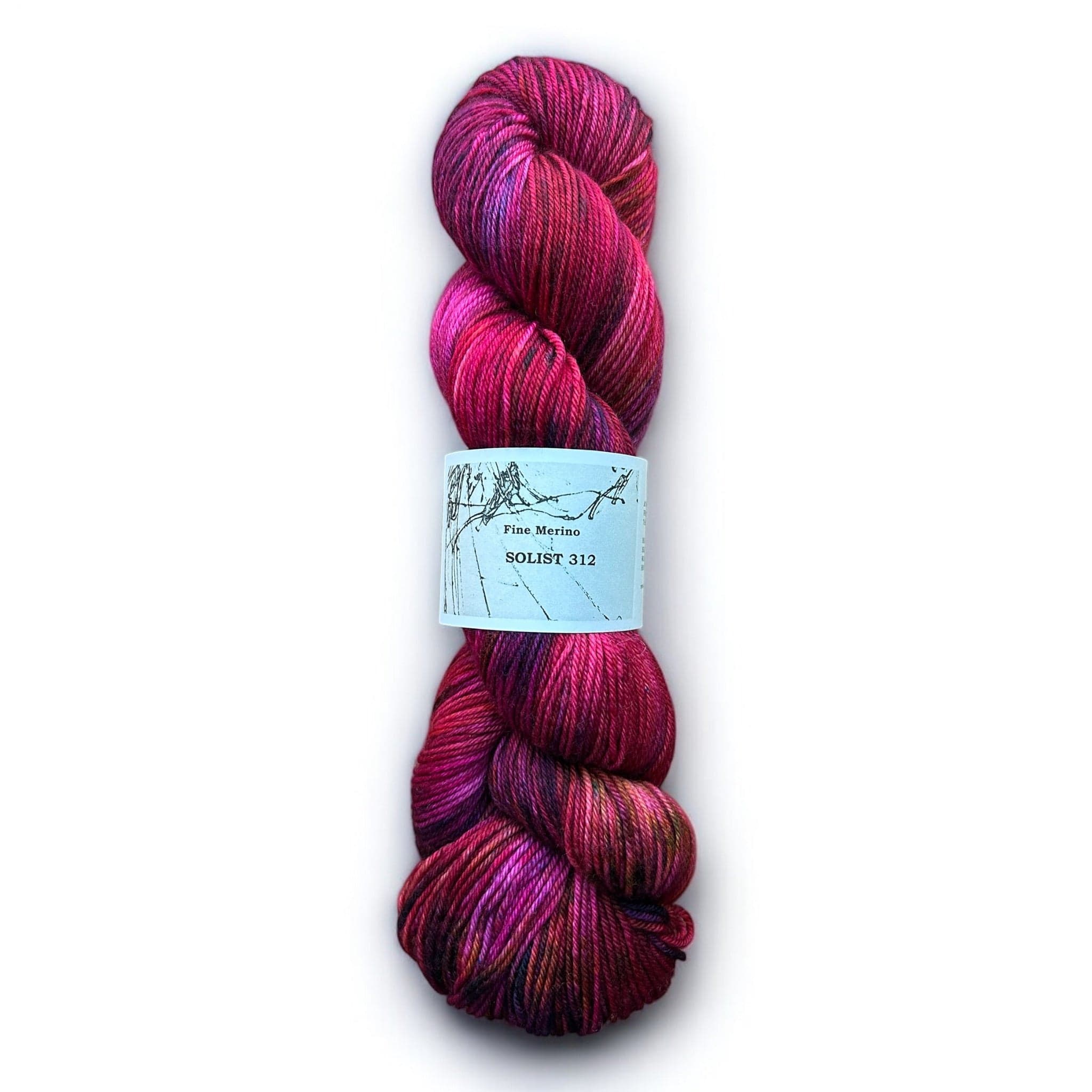 Atelier Franziska Uhl Atelier Franziska Uhl Fine Merino Sock Solist 312