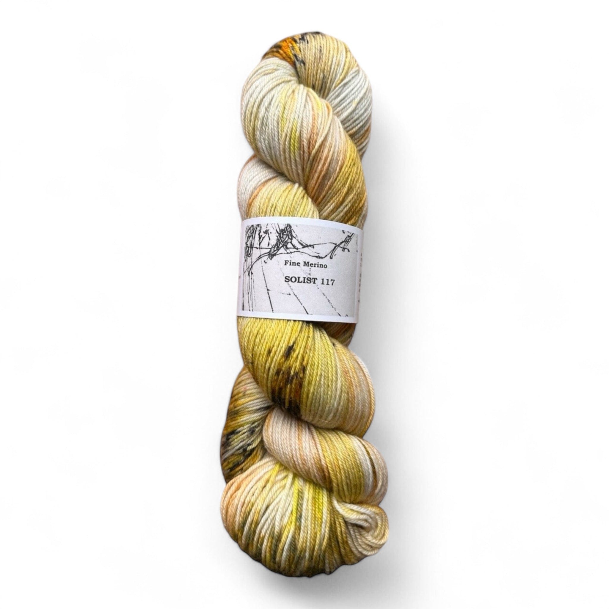 Atelier Franziska Uhl Atelier Franziska Uhl Fine Merino Sock „SOLISTEN“ Solist 117