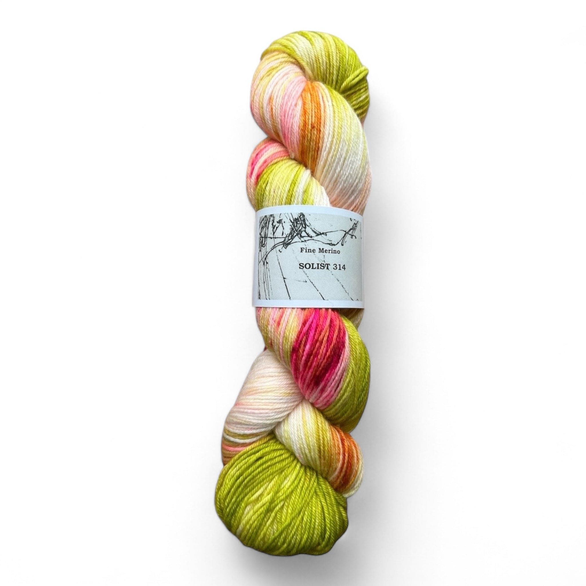 Atelier Franziska Uhl Atelier Franziska Uhl Fine Merino Sock „SOLISTEN“ Solist 314