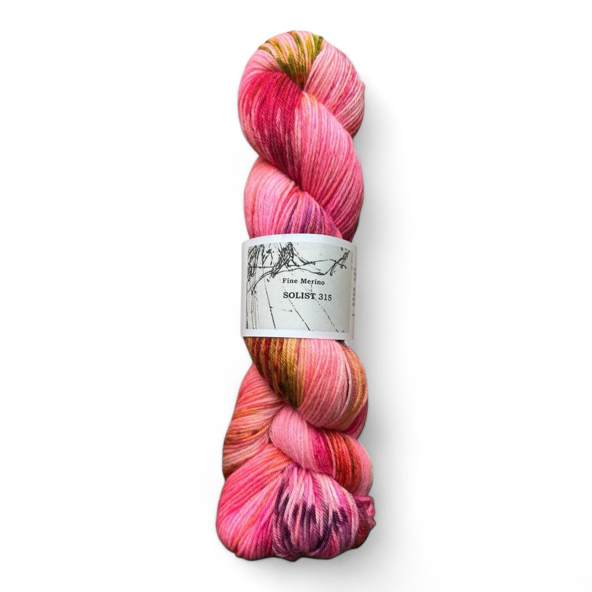 Atelier Franziska Uhl Atelier Franziska Uhl Fine Merino Sock „SOLISTEN“ Solist 315