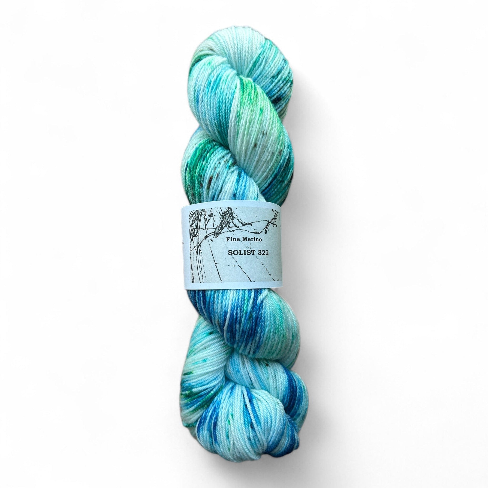 Atelier Franziska Uhl Atelier Franziska Uhl Fine Merino Sock „SOLISTEN“ Solist 322