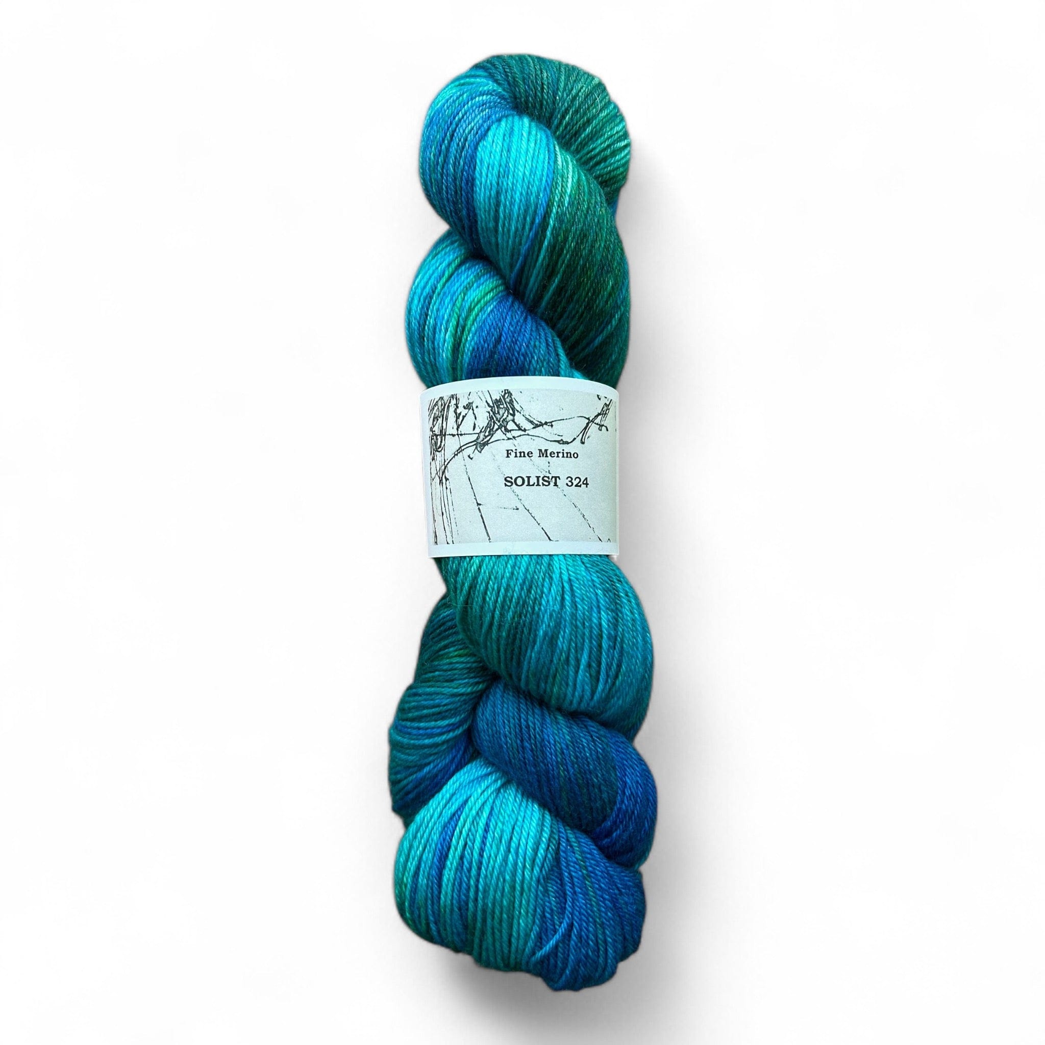 Atelier Franziska Uhl Atelier Franziska Uhl Fine Merino Sock „SOLISTEN“ Solist 324