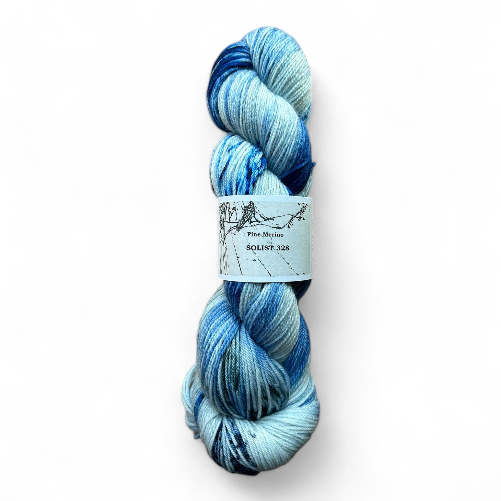 Atelier Franziska Uhl Atelier Franziska Uhl Fine Merino Sock „SOLISTEN“ Solist 328