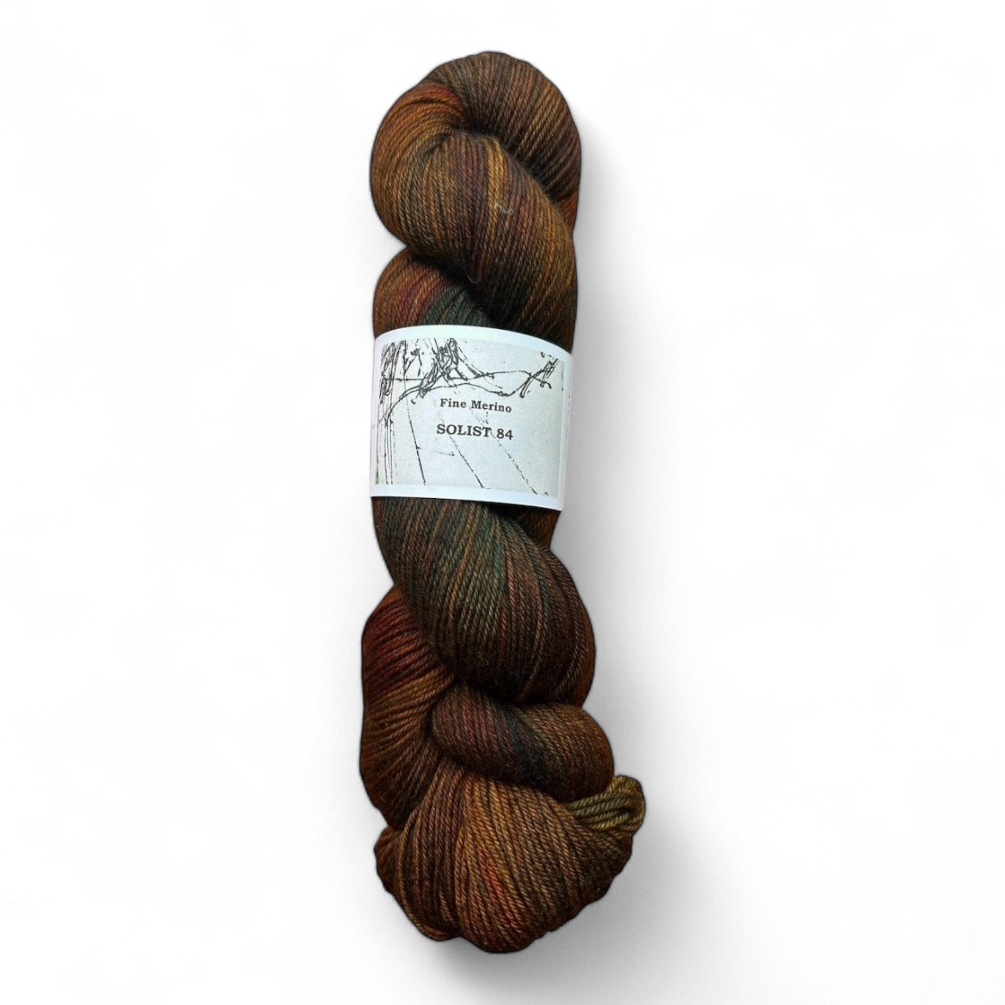 Atelier Franziska Uhl Atelier Franziska Uhl Fine Merino Sock „SOLISTEN“ Solist 84